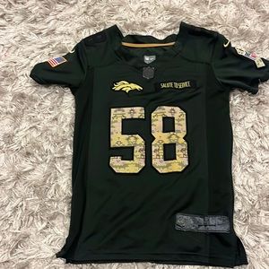 Von miller salute to service broncos jersey
